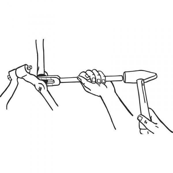 LISLE 18520 STEPPED TIE ROD SEPARATOR FORK
