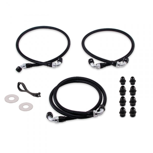 MISHIMOTO MMTCL-DMAX-06 TRANSMISSION COOLER LINE KIT 2006-2010 GM 6.6L DURAMAX LBZ/LMM